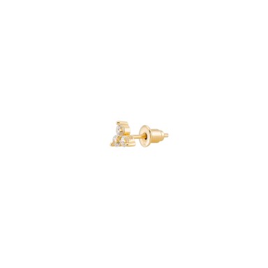 Matchy Elemements Gold Unique Earring