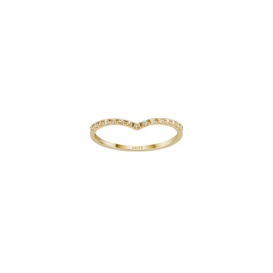 Gold Timeless Point Ring