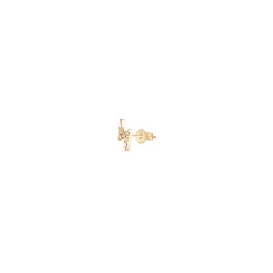 Gold Trendy Ray Unique Earring
