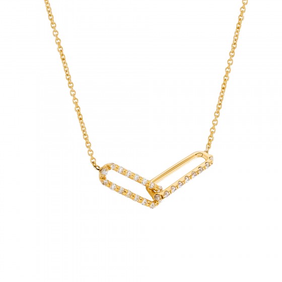 Colar Ouro Timeless Interlaced Links