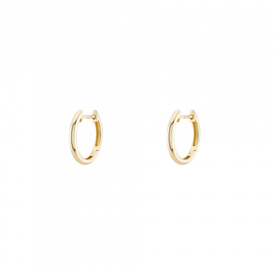 Argolas Ouro Timeless Plain