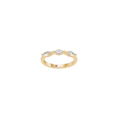 Mia Rose Marquise Gold Ring