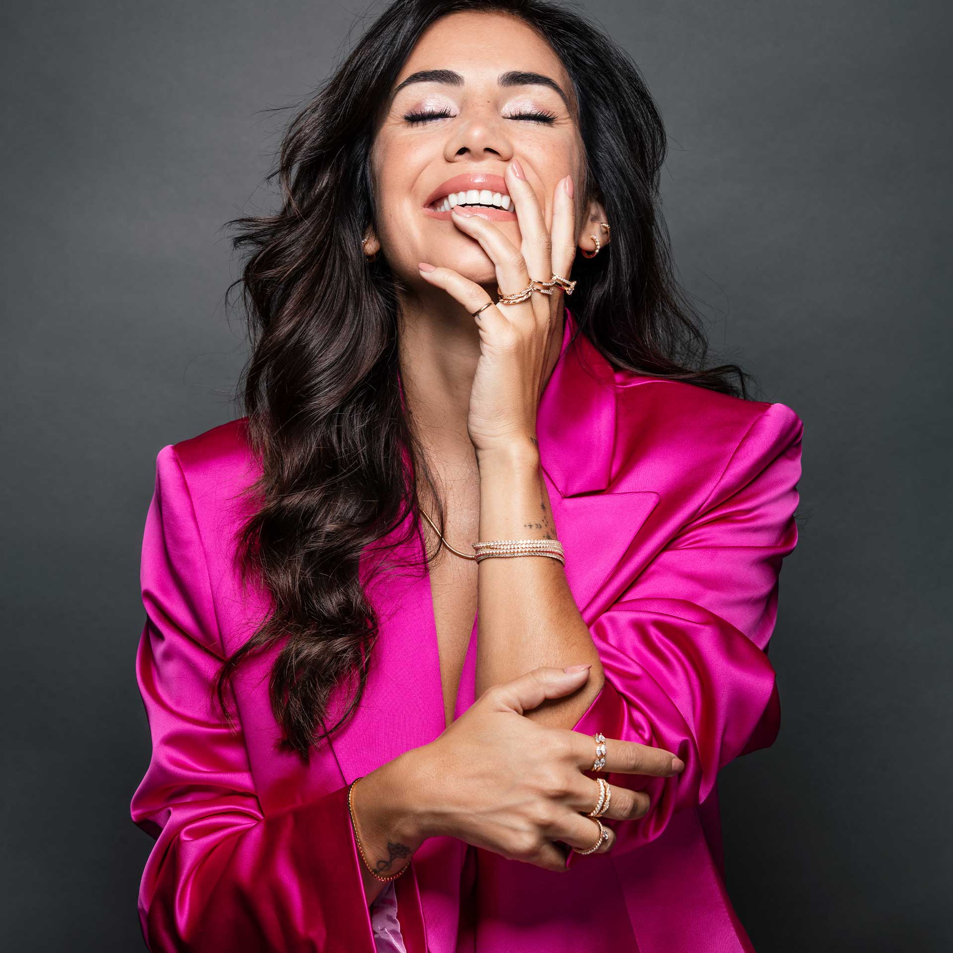 Mia Rose Drop Solitaire Golden Ring