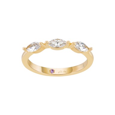 Mia Rose Marquise Golden Ring