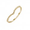 Gold Timeless Point Ring