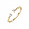 Anillo Oro Trendy Open