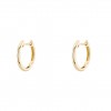 Gold Timeless Plain Hoops