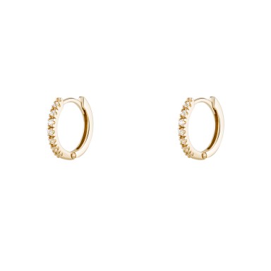 Gold Timeless Small Hoops