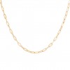 Cadena Ouro Paperclip Chain