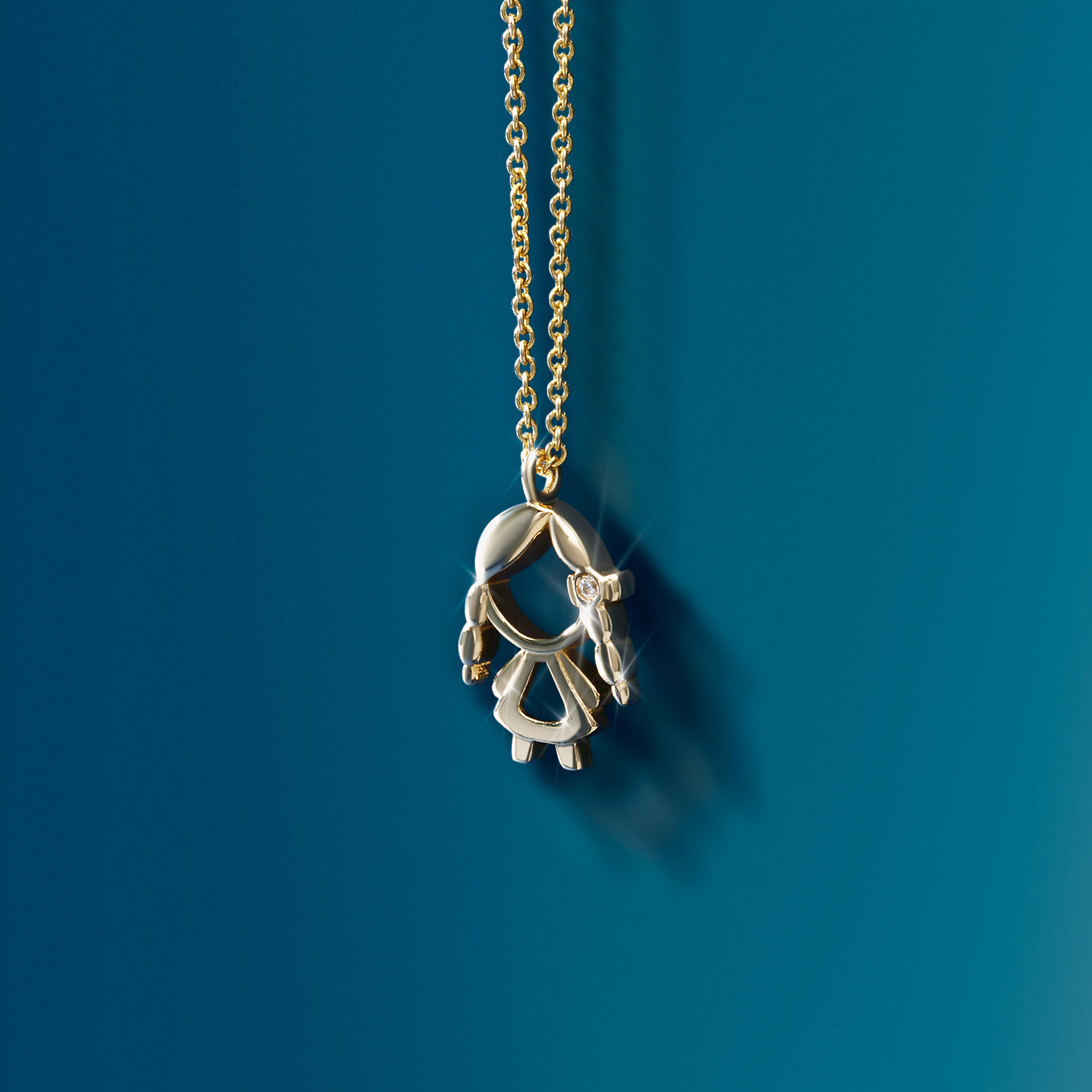 Colar Ouro Mum Menina