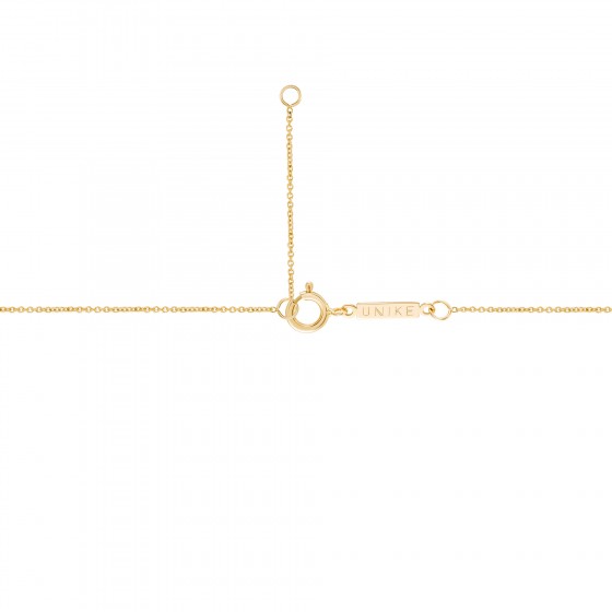 Gold Mum Girl Necklace