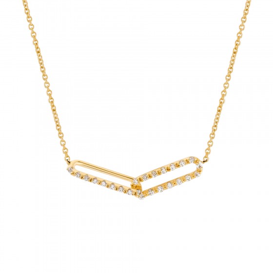 Colar Ouro Timeless Interlaced Links
