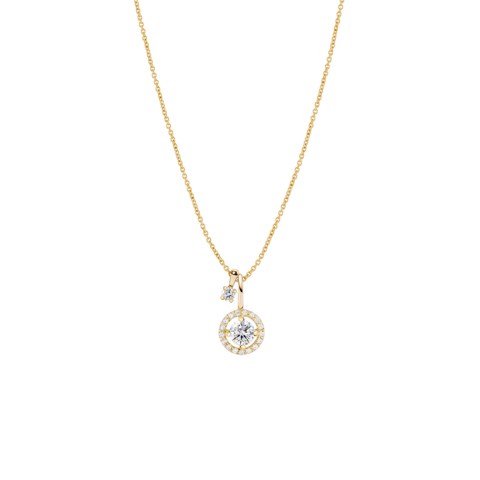 Colgante Oro Timeless Halo