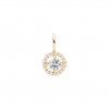 Colgante Ouro Timeless Halo