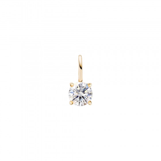 Gold Timeless Solitaire Pendant