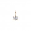 Colgante Ouro Timeless Solitaire