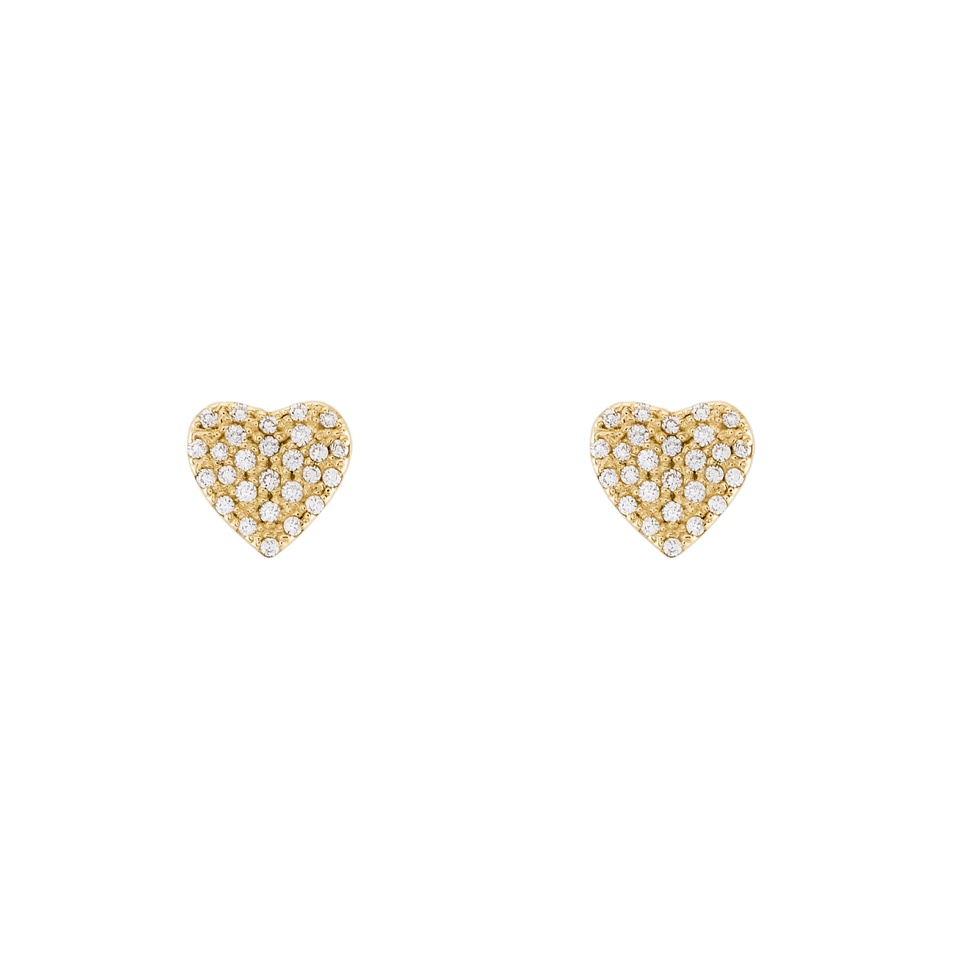 Pendientes Oro Timeless Heart