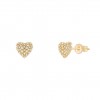 Gold Timeless Heart Earrings