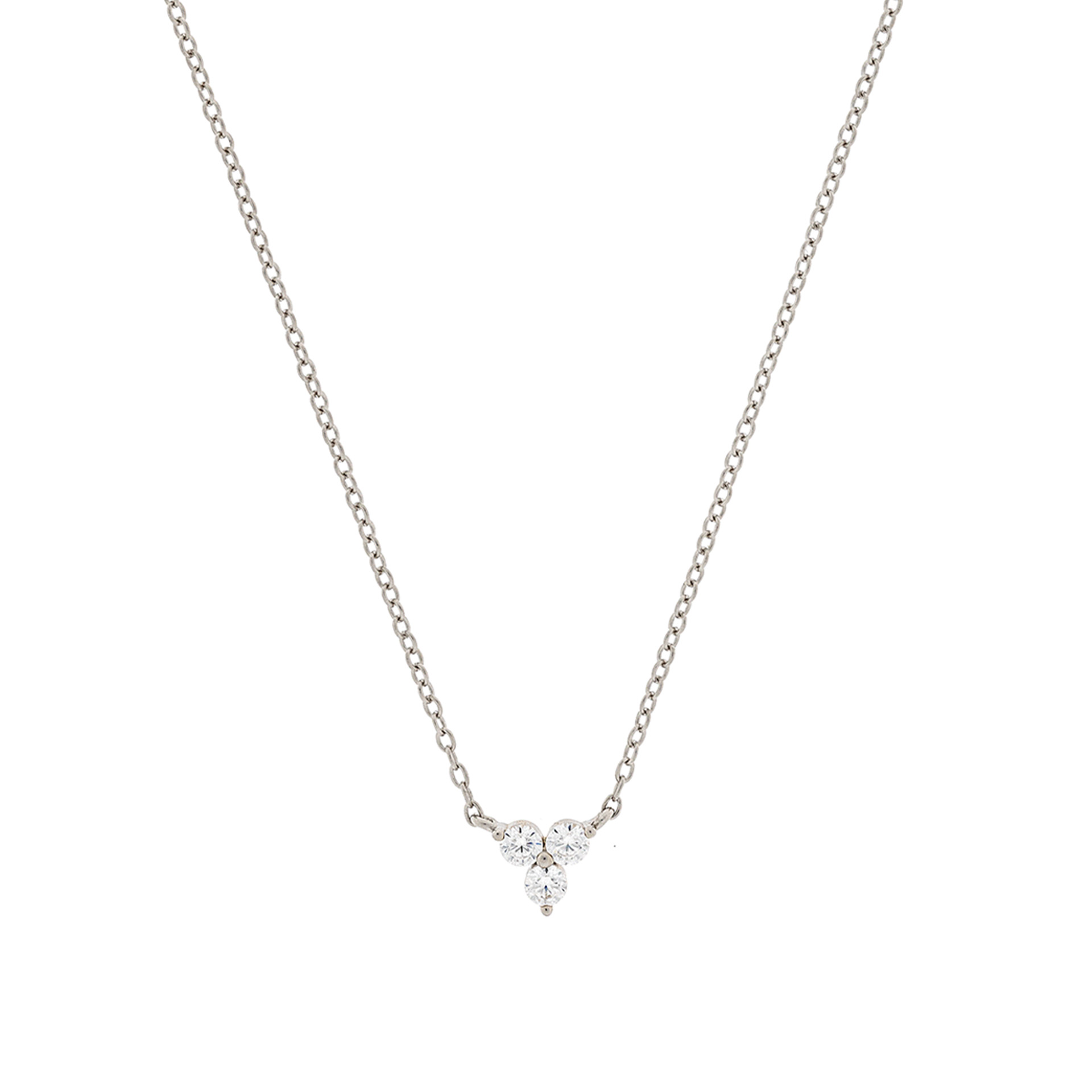 Multiple CZ Silver Set