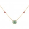 Fun Green Stone Necklace