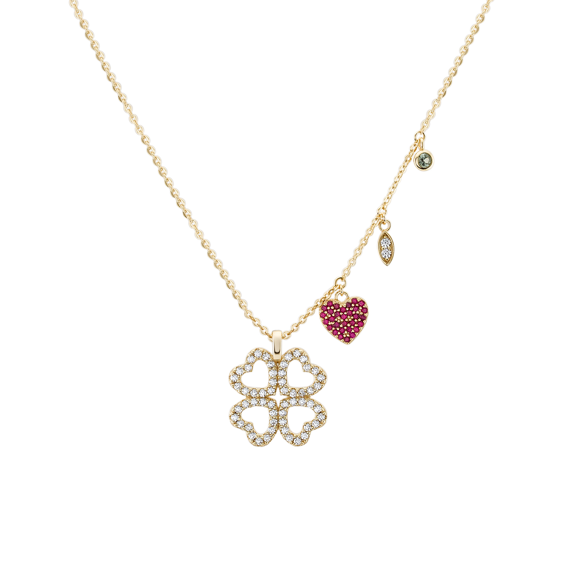 Fun Clover Necklace