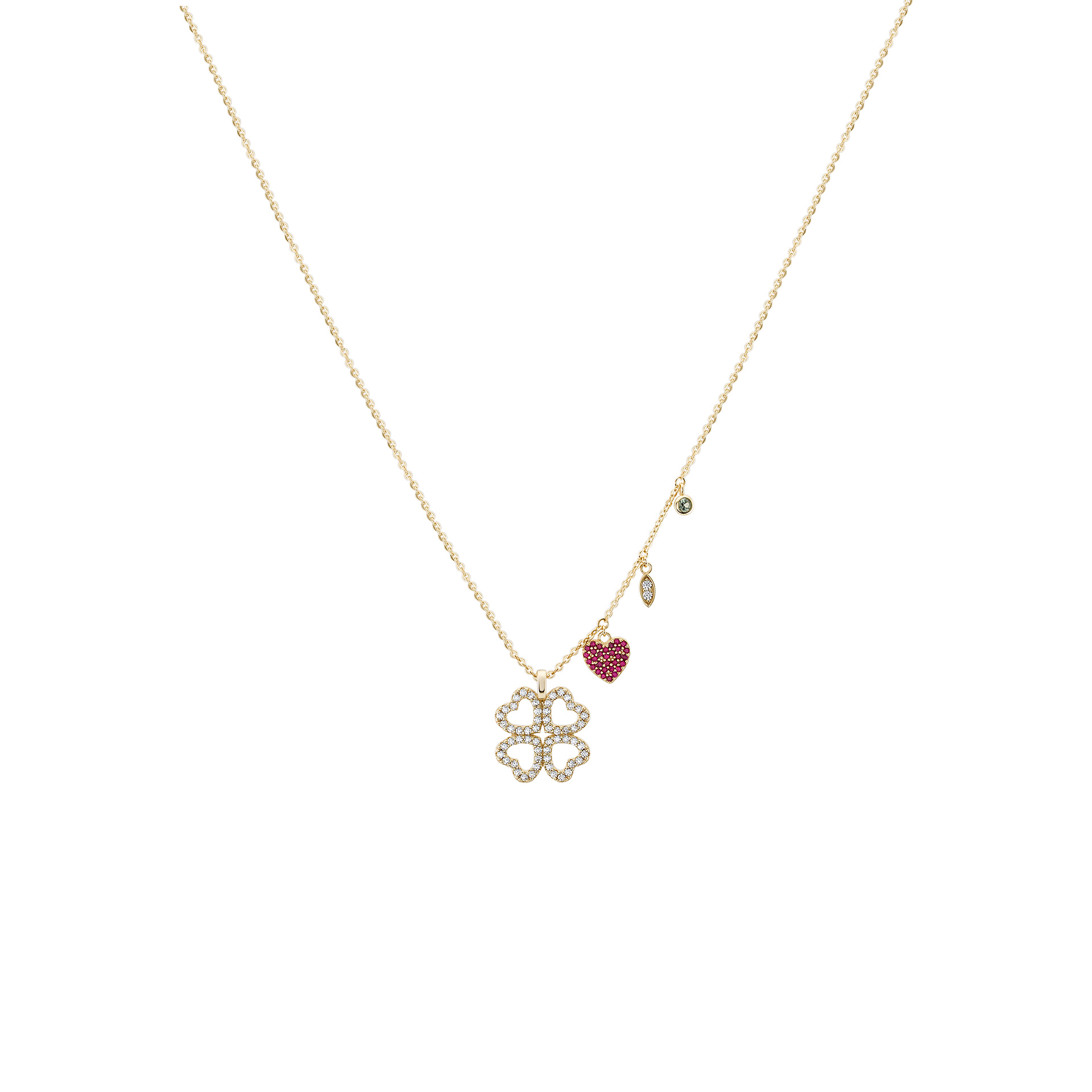 Fun Clover Necklace