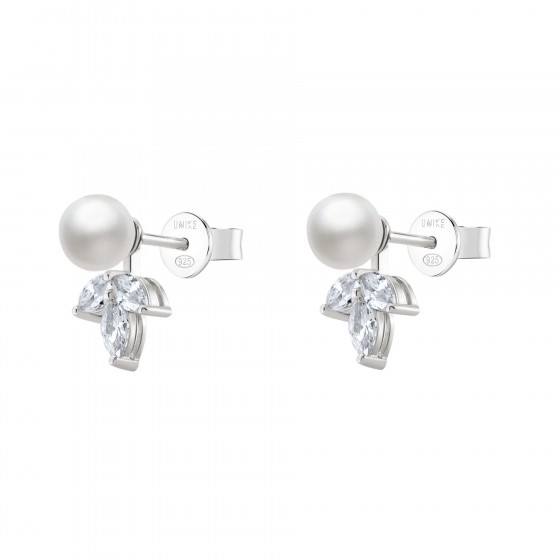 Classy Pearl Petals Earrings