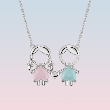 Mum Collection Necklace | Special Edition - Girl & Boy