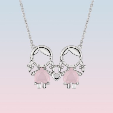 Mum Collection Necklace | Special Edition - Girl & Girl