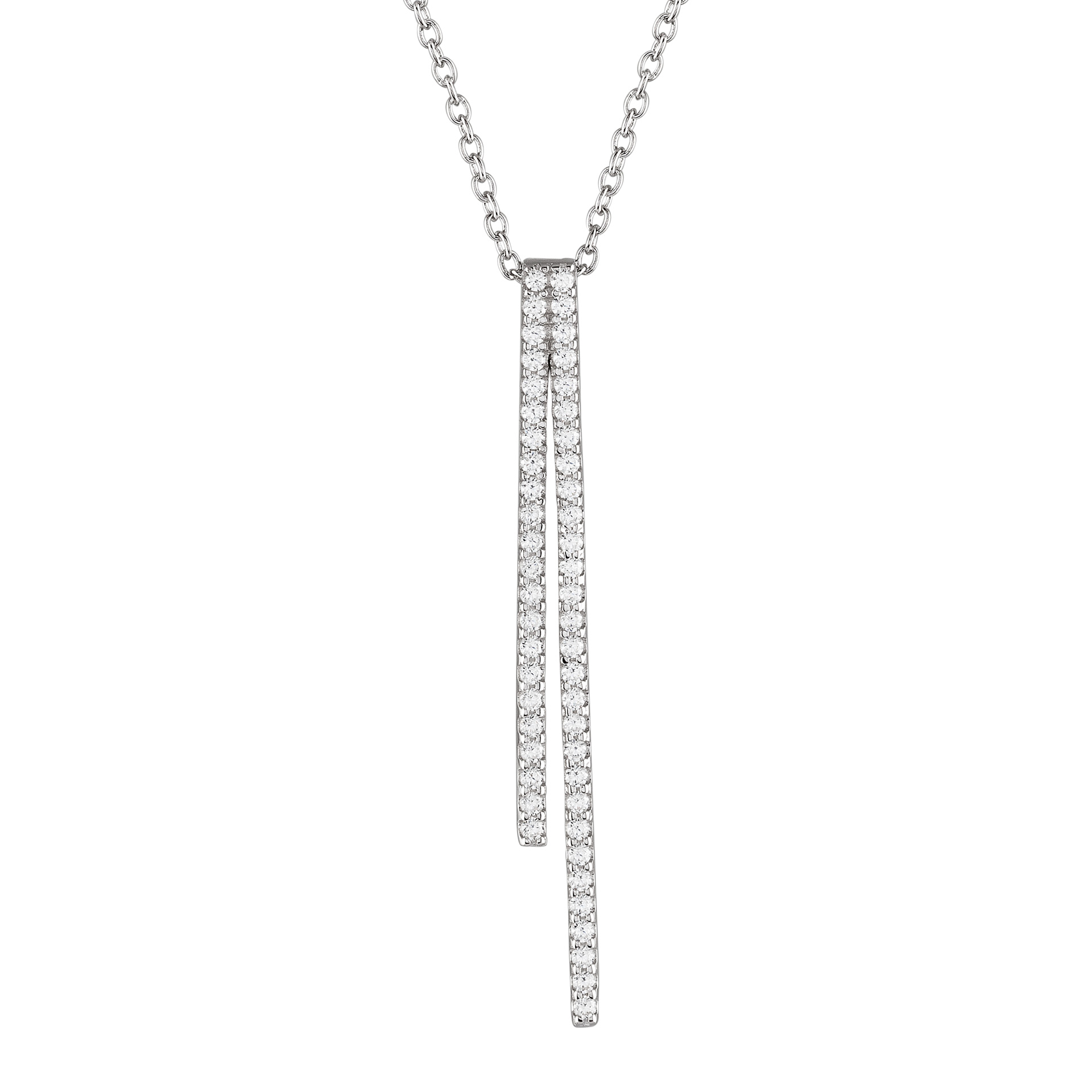 Glow Two Lines Necklace