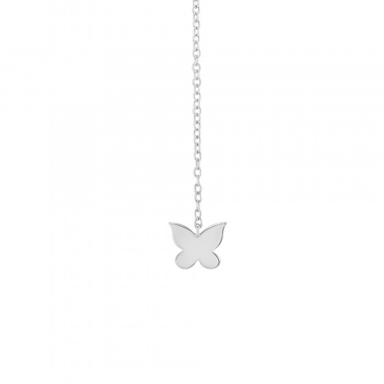 Matchy Two Butterflies Long Necklace