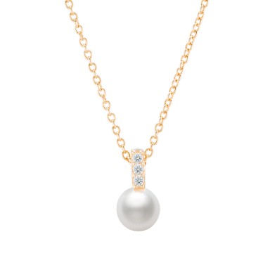 Pearls Golden Necklace