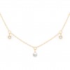 Multiple Pearls Golden Necklace