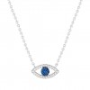 Classy Blue Eye Necklace