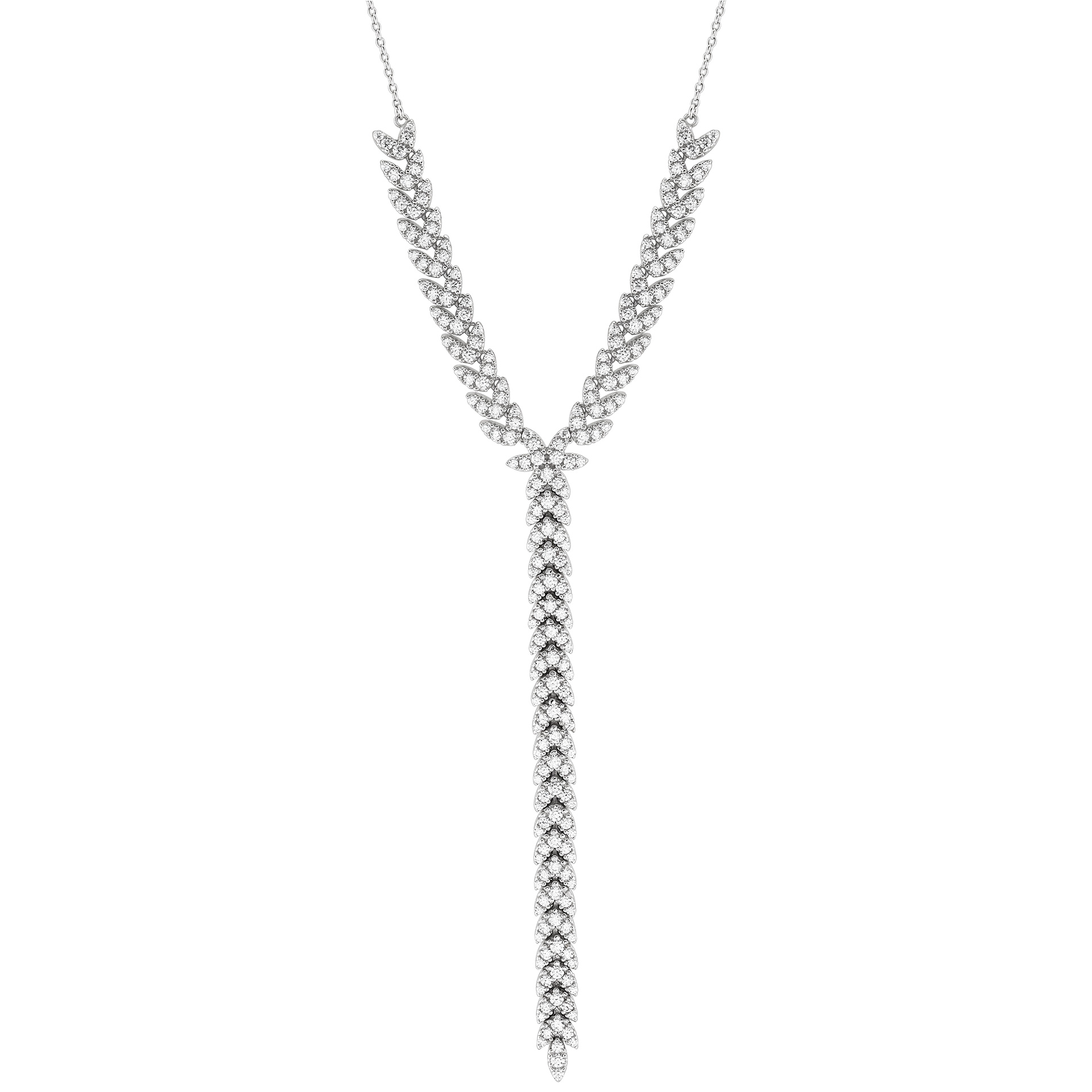 Classy Shiny Leaf Necklace