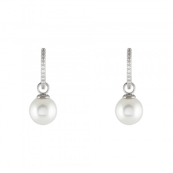 Argolas Classy Pearls 2 in 1