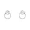 Classy Two Circles Earrings