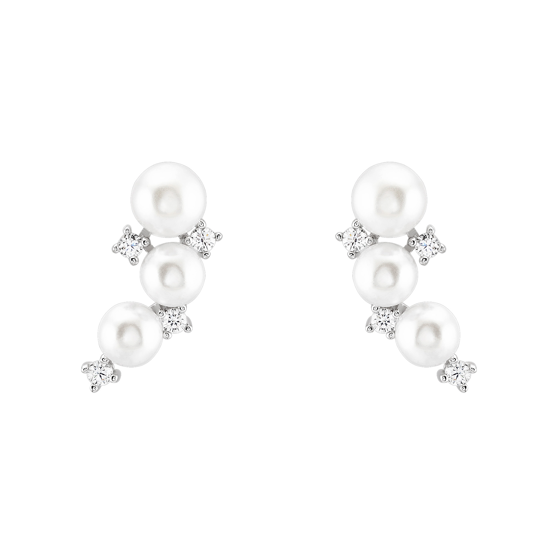 Pendientes Classy Pearl Triple