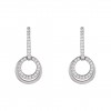 Classy Two Circles Earrings