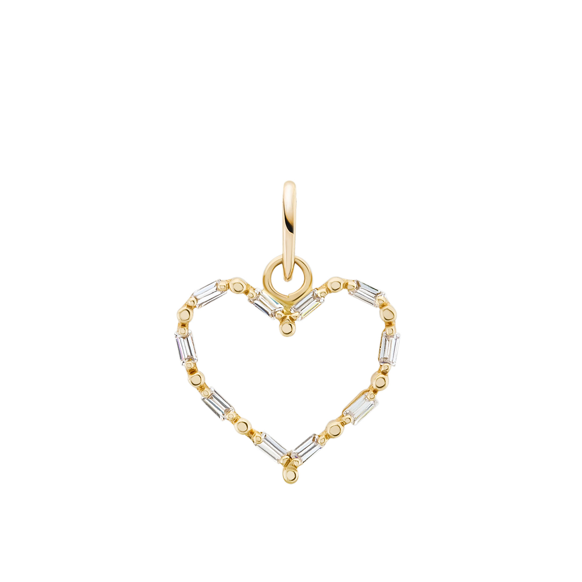 Colgante Oro Open Heart