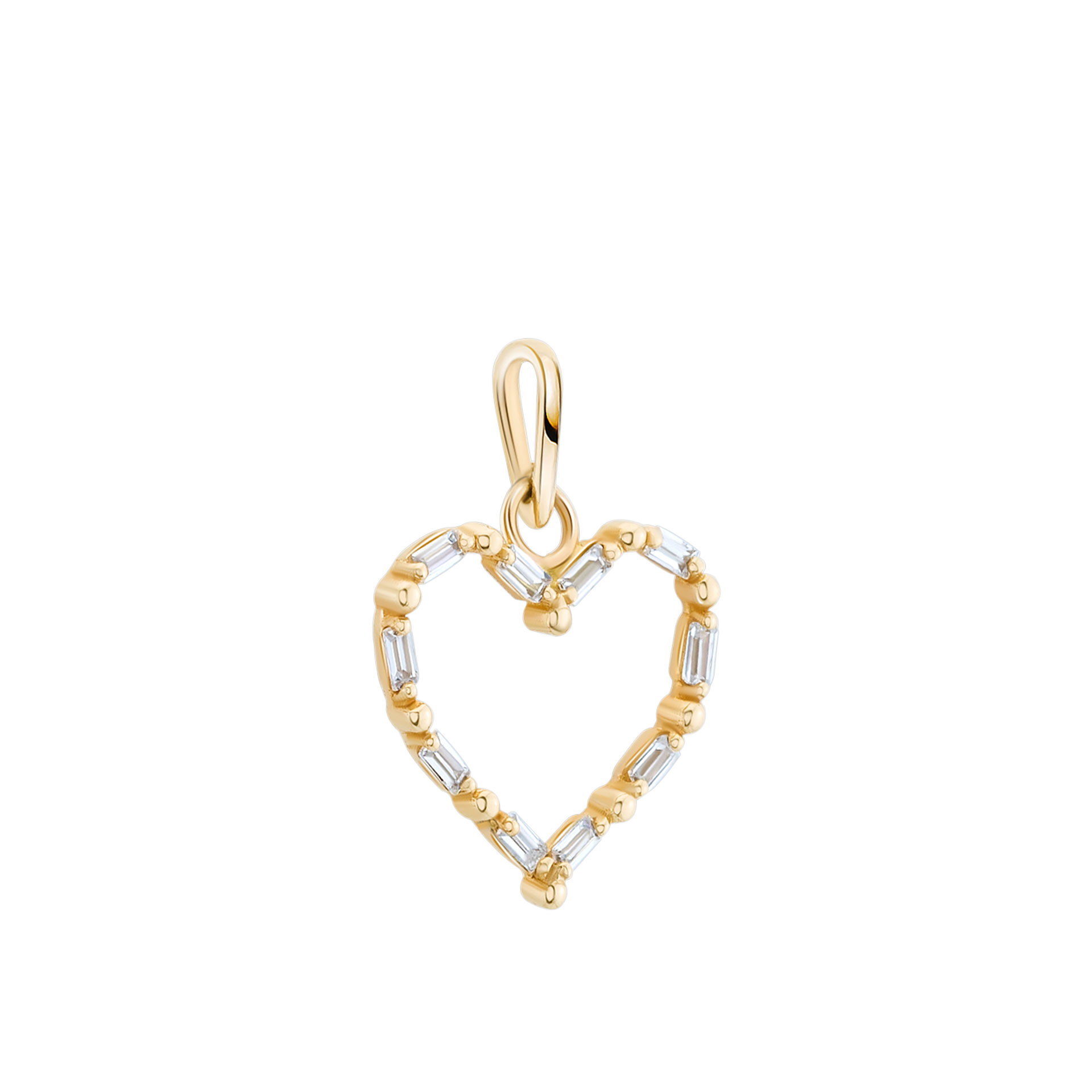 Colgante Oro Open Heart