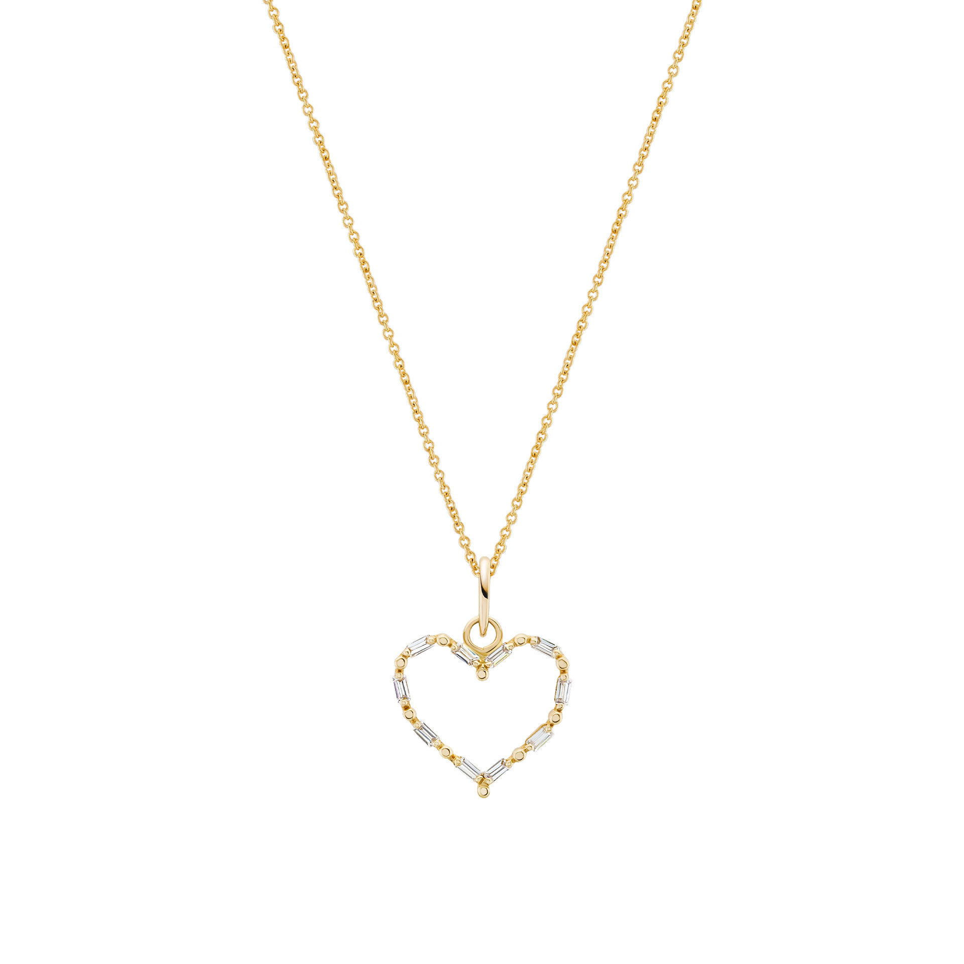 Colgante Oro Open Heart