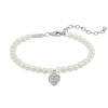 Pulsera Mum Heart Pearls