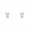 Pearls Golden Earrings