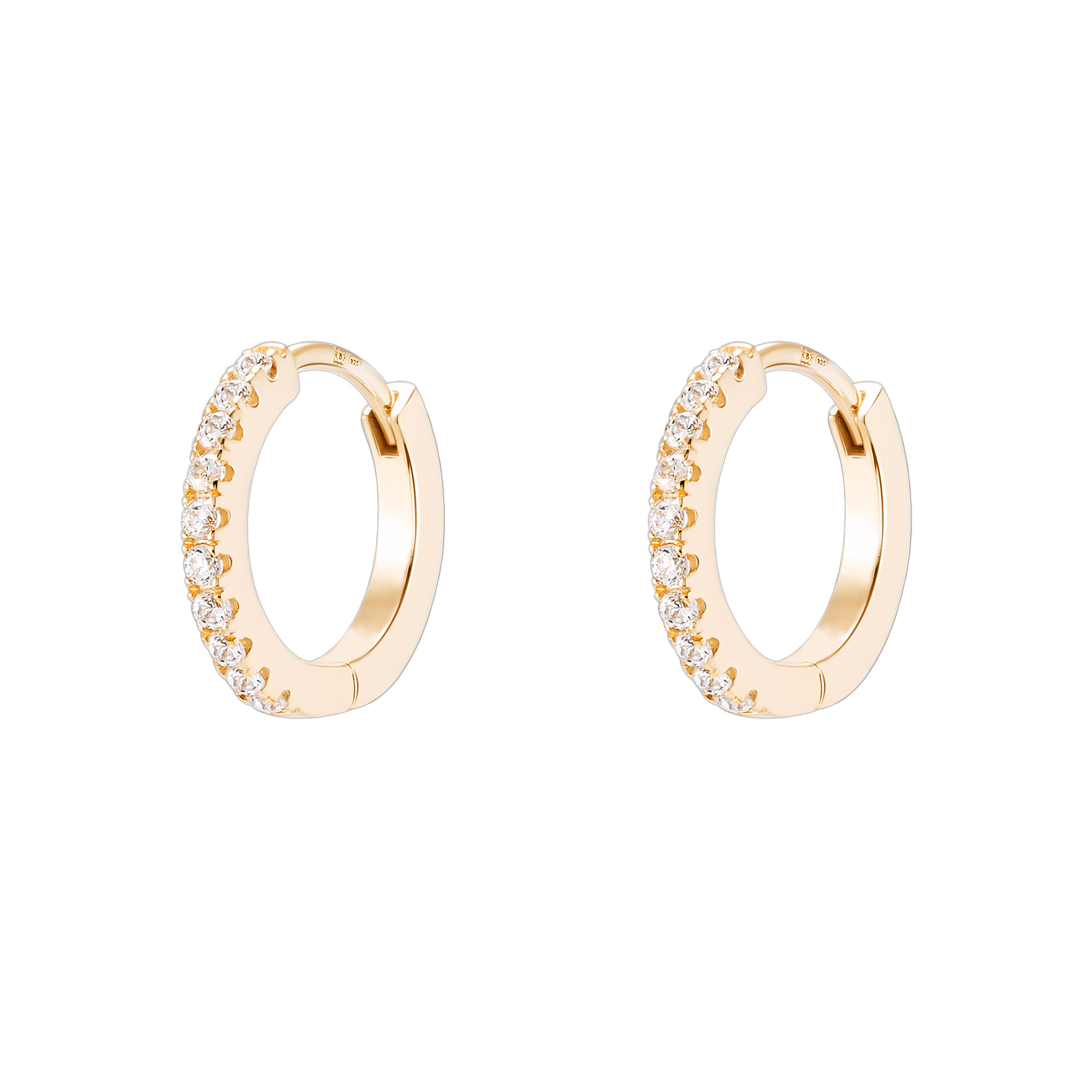 Aros Classy Shiny Cz Golden