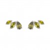 Matchy Color 3 Elements Olivine Earrings