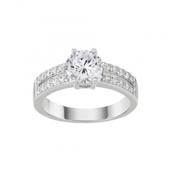 Anel Classy Solitaire