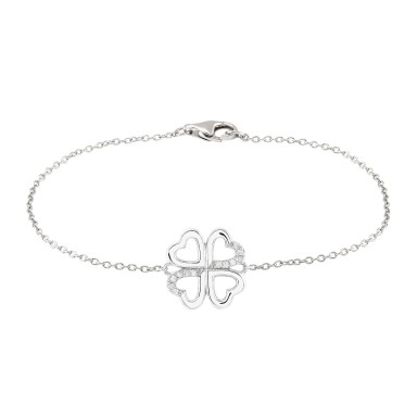 Classy Flip Me Clover Bracelet