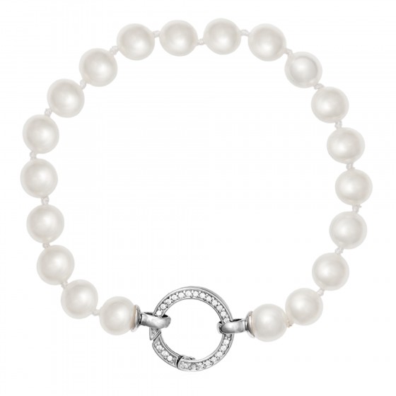 Pearls Circle Bracelet