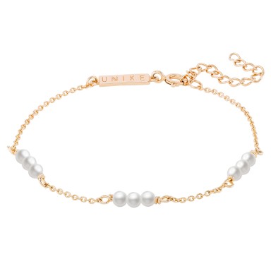 Pearls Golden Bracelet
